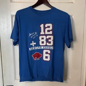 Blue Graphic Buffalo Bills Shirt